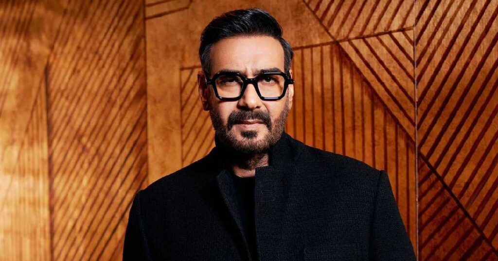 Ajay Devgn in a press photo