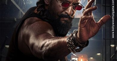 Official The Paradise poster featuring Nani as Jadal