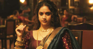 Keerthy Suresh as Bhavani in Netflix's Akka first look