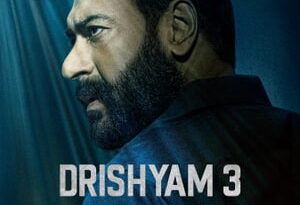 Ajay Devgn on the official Drishyam 3: The Conclusion poster