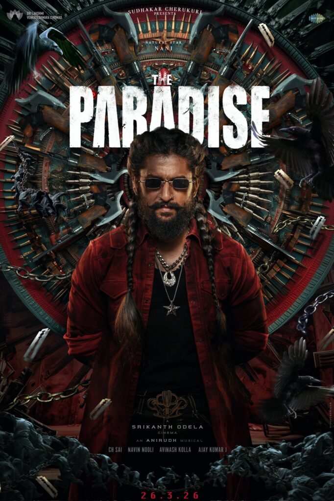 Official poster of The Paradise starring Nani