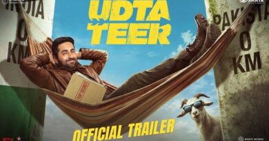 Ayushmann Khurrana in the official trailer art of Udta Teer